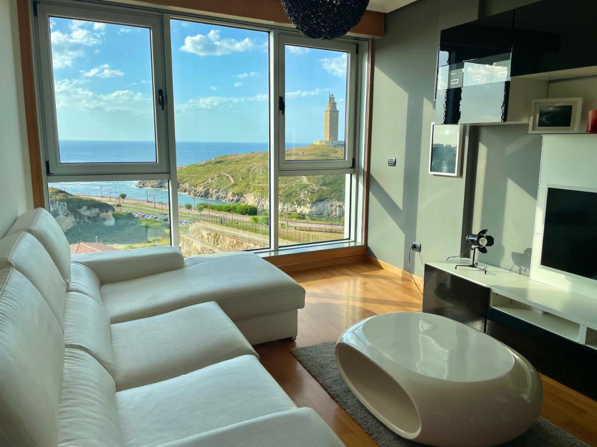 א-קורוניה Parking, Vistas Al Mar Y Tres Habitaciones מראה חיצוני תמונה