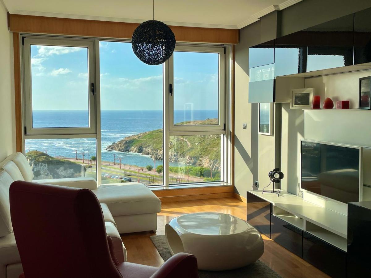 א-קורוניה Parking, Vistas Al Mar Y Tres Habitaciones מראה חיצוני תמונה